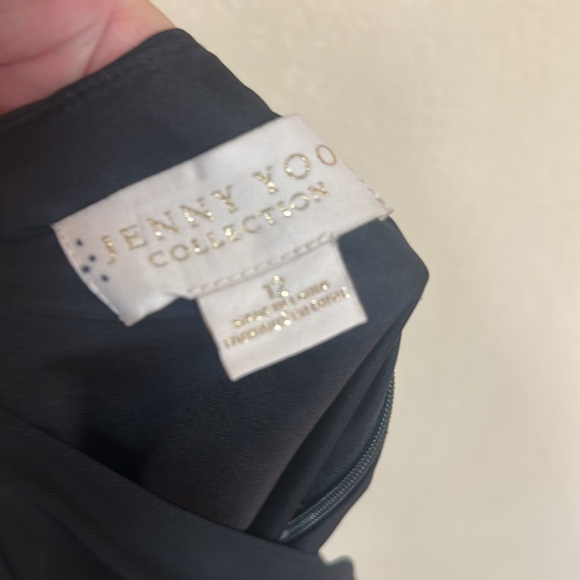 Jenny Yoo womans black maxi gown Dress size 12 - Picture 6 of 6